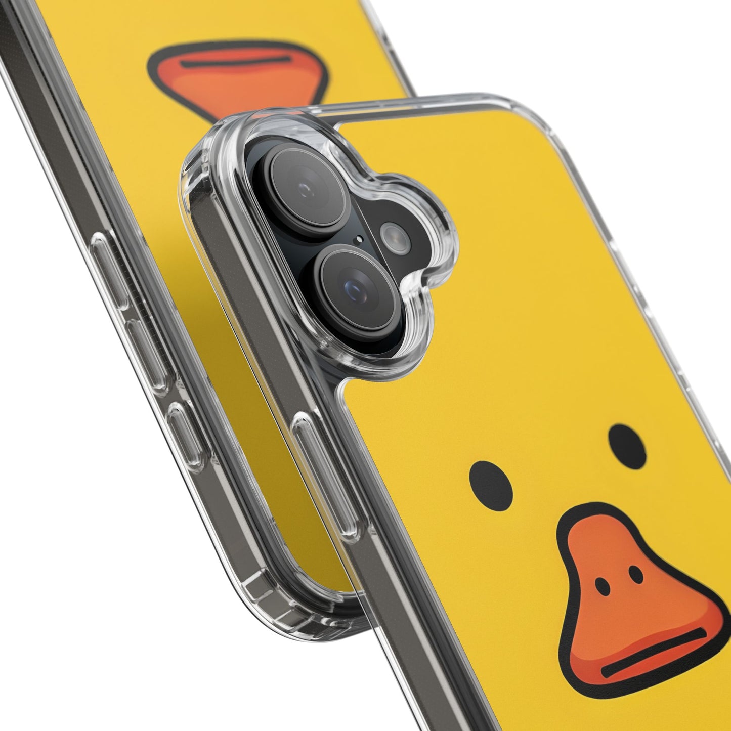 Cute Duck Phone Case – Clear Cases for Animal Lovers
