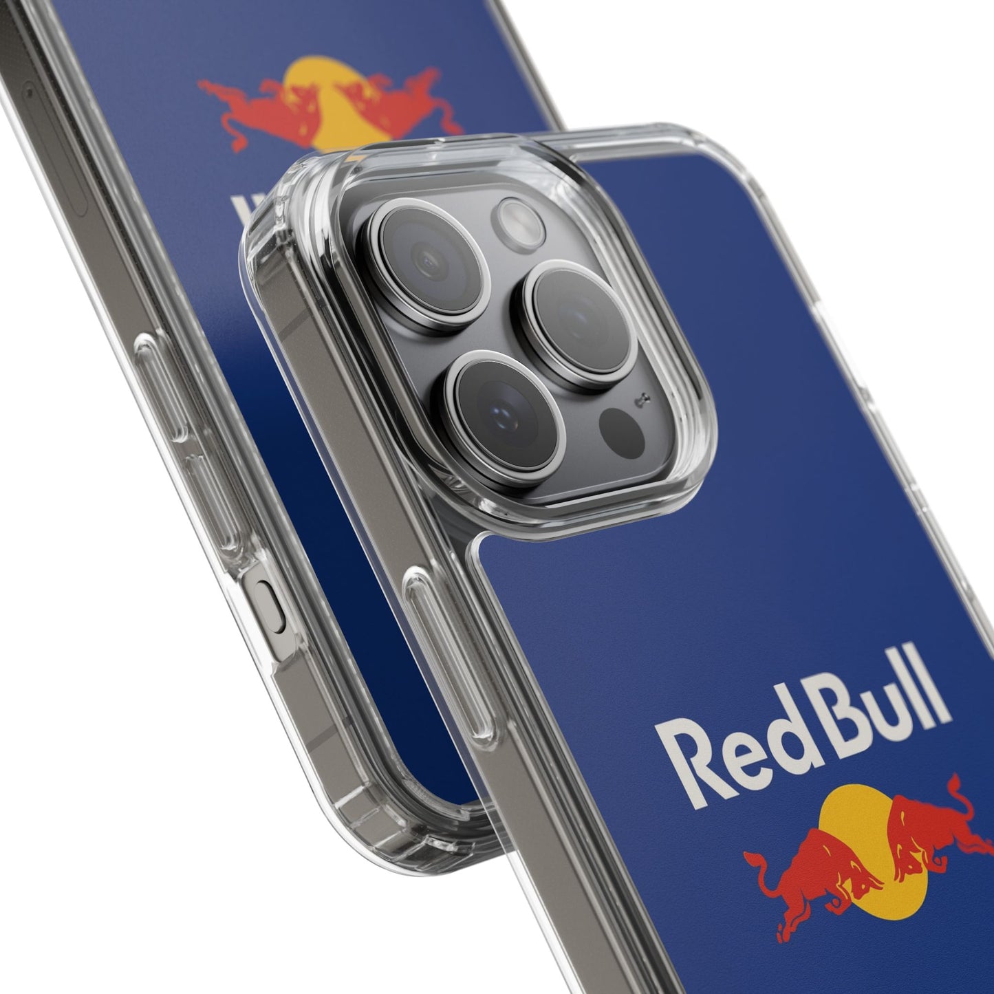 Red Bull Clear Phone Case - Sleek Protection for Fans