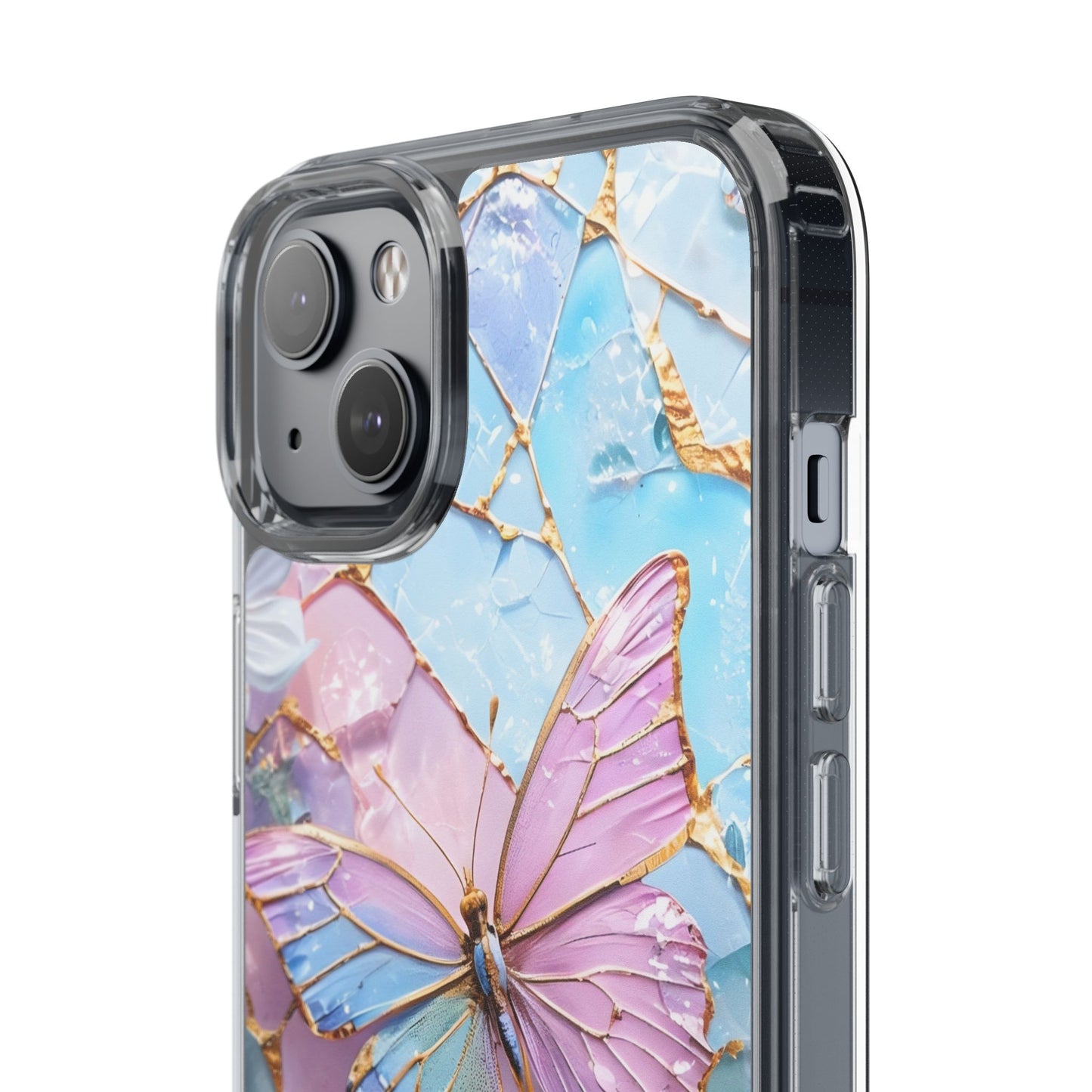 Butterfly-Stained Glass Phone Case