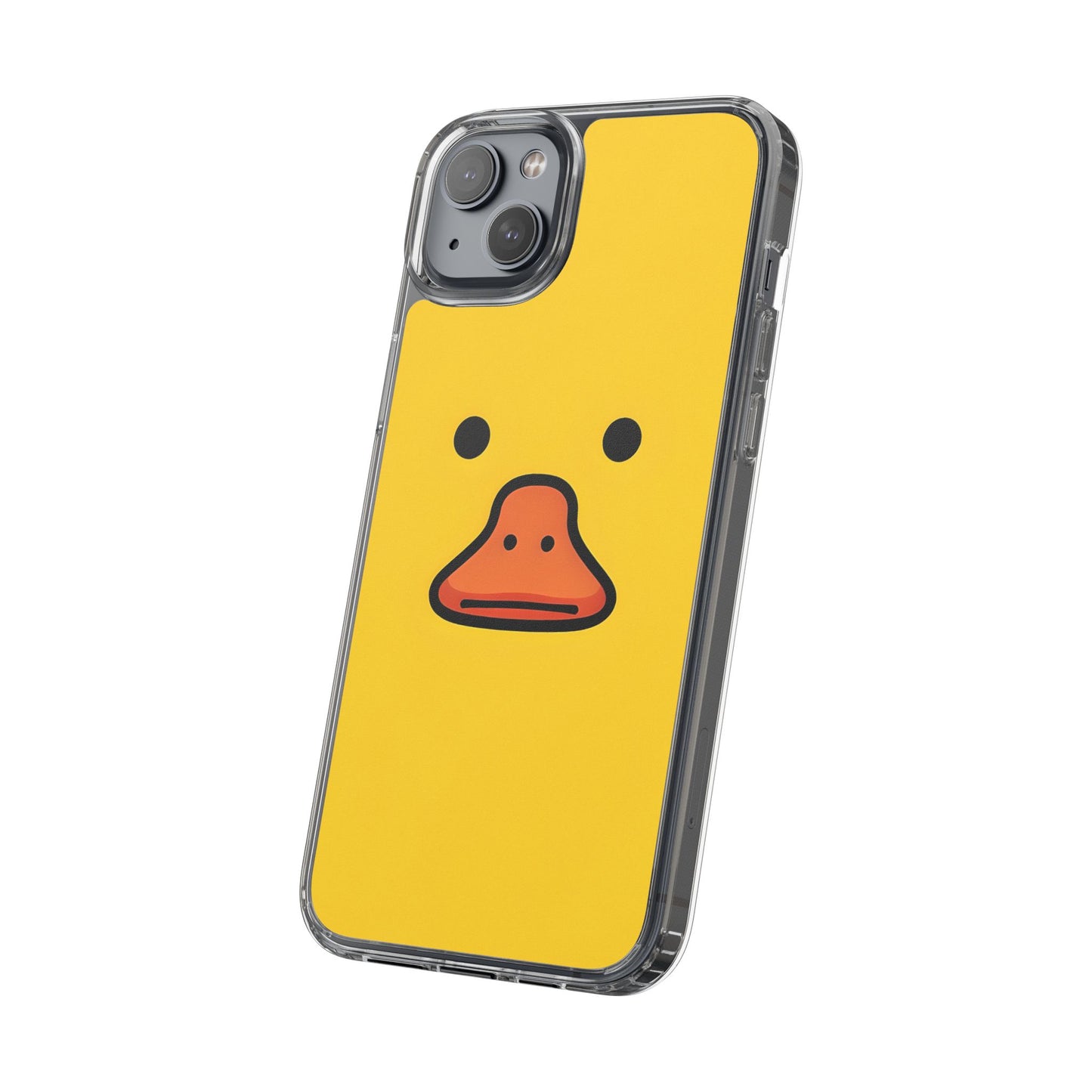 Cute Duck Phone Case – Clear Cases for Animal Lovers