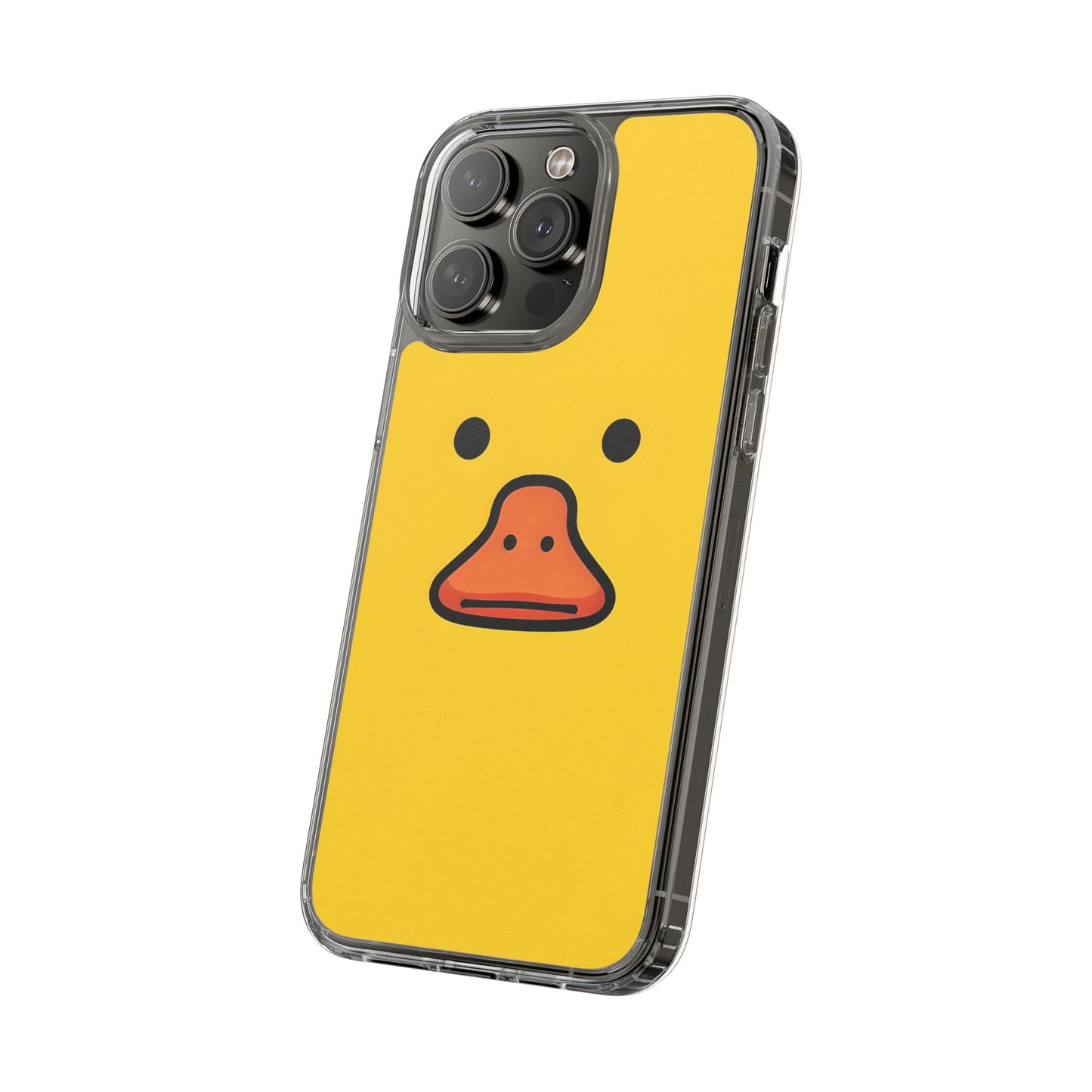 Cute Duck Phone Case – Clear Cases for Animal Lovers