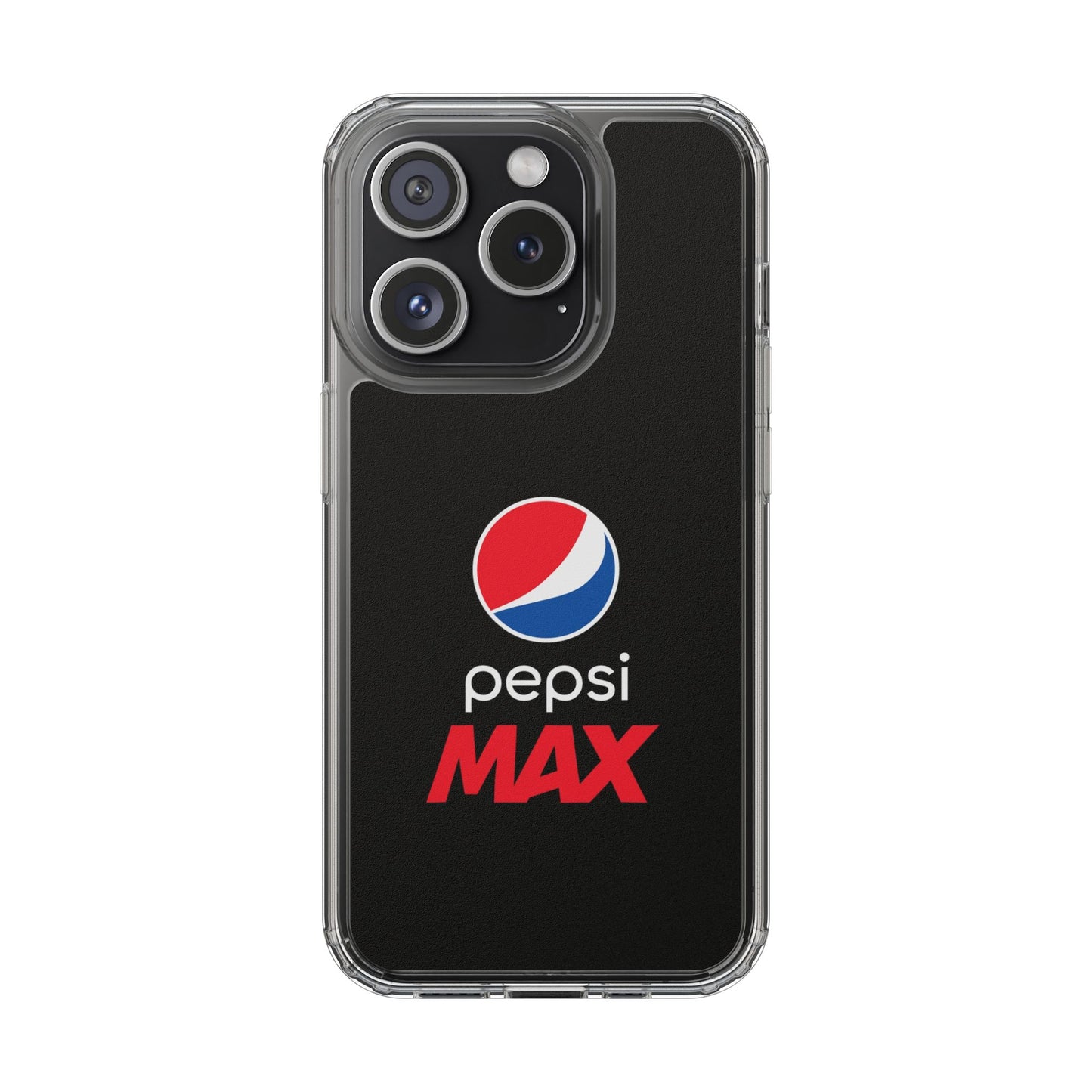 Pepsi Max Clear Phone Case - Sleek Protection for Beverage Lovers
