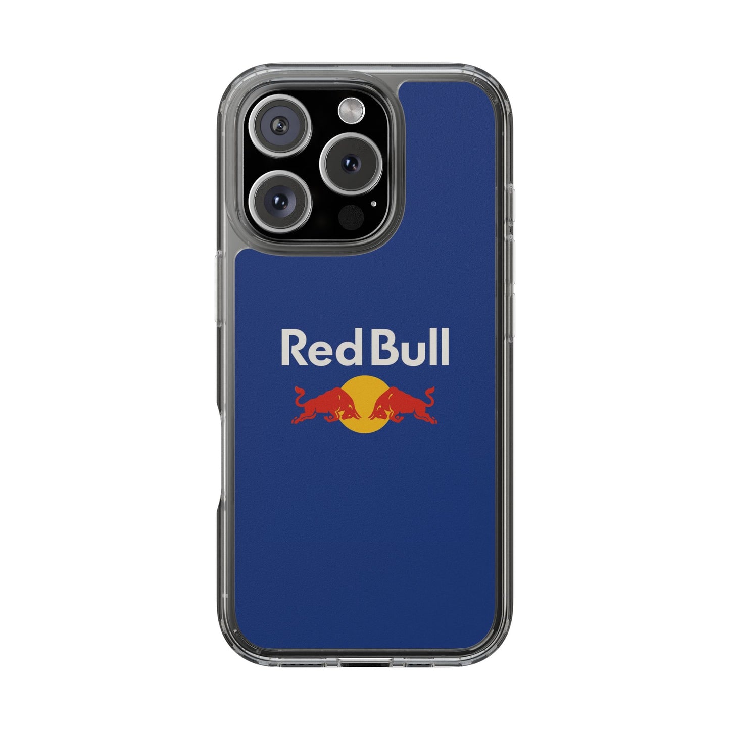 Red Bull Clear Phone Case - Sleek Protection for Fans