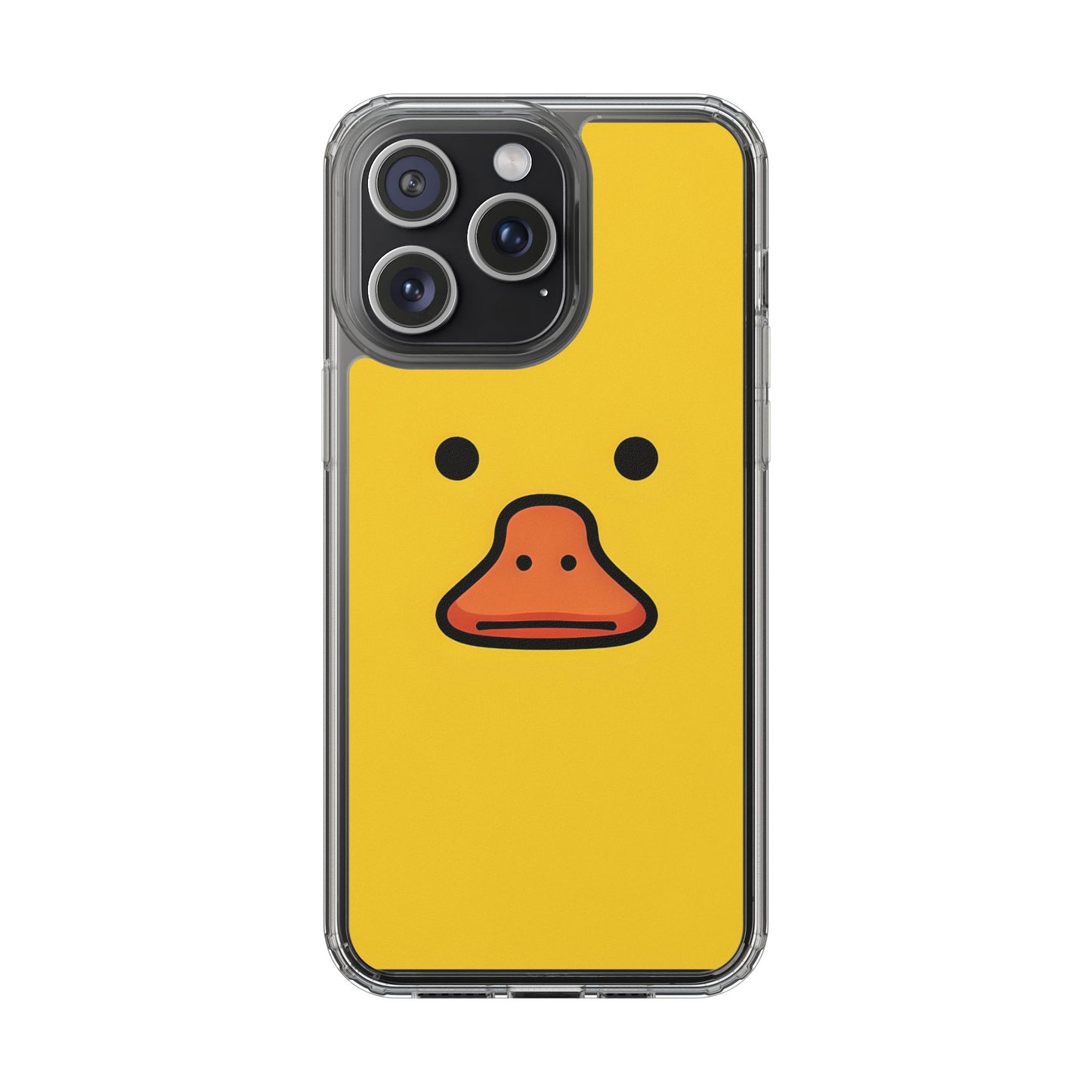 Cute Duck Phone Case – Clear Cases for Animal Lovers