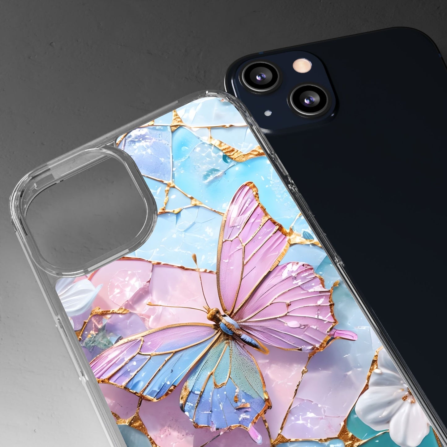 Butterfly-Stained Glass Phone Case